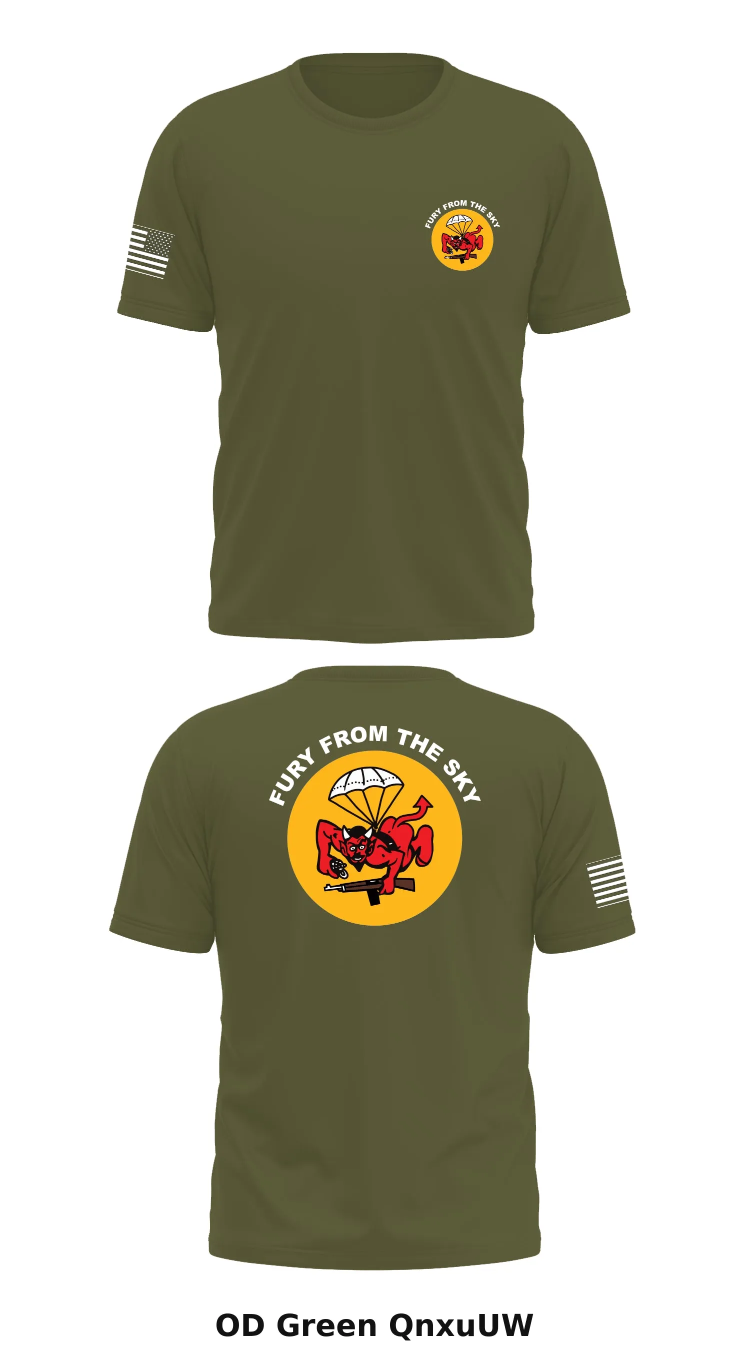 1/508th PIR Store 1 Core Men's SS Performance Tee - QnxuUW