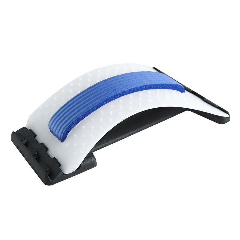 1PC Back Stretch Equipment Magic Stretcher Fitness Lumbar Massager Relaxation Spine Pain Relief Posture Corrector