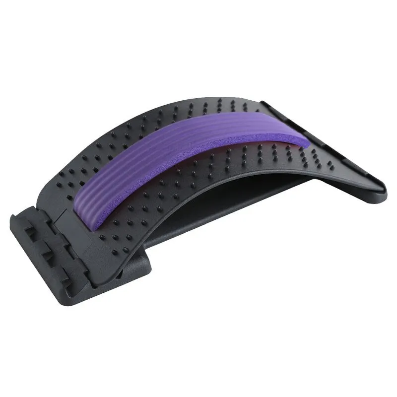 1PC Back Stretch Equipment Magic Stretcher Fitness Lumbar Massager Relaxation Spine Pain Relief Posture Corrector