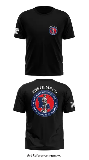 2228th mp co Store 1 Core Men's SS Performance Tee - PnwNVA