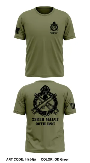 238th Maint 90Th RSC Store 1 Core Men's SS Performance Tee - Ha54ju