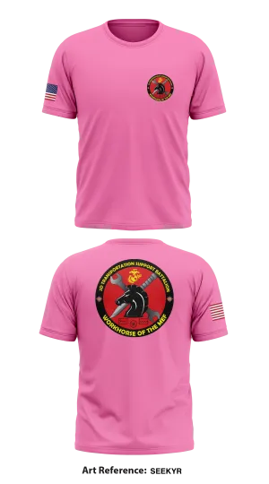 2D Transportation Battalion  Store 1 Core Men's SS Performance Tee - SeekYR