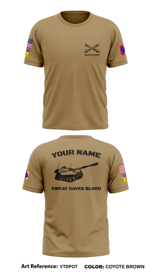 2nd/138th FA BN B BATTERY  Store 1 Core Men's SS Performance Tee - VTdPoT