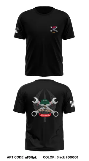 3-160th motorpool  Store 1 Core Men's SS Performance Tee - nF5Rpk