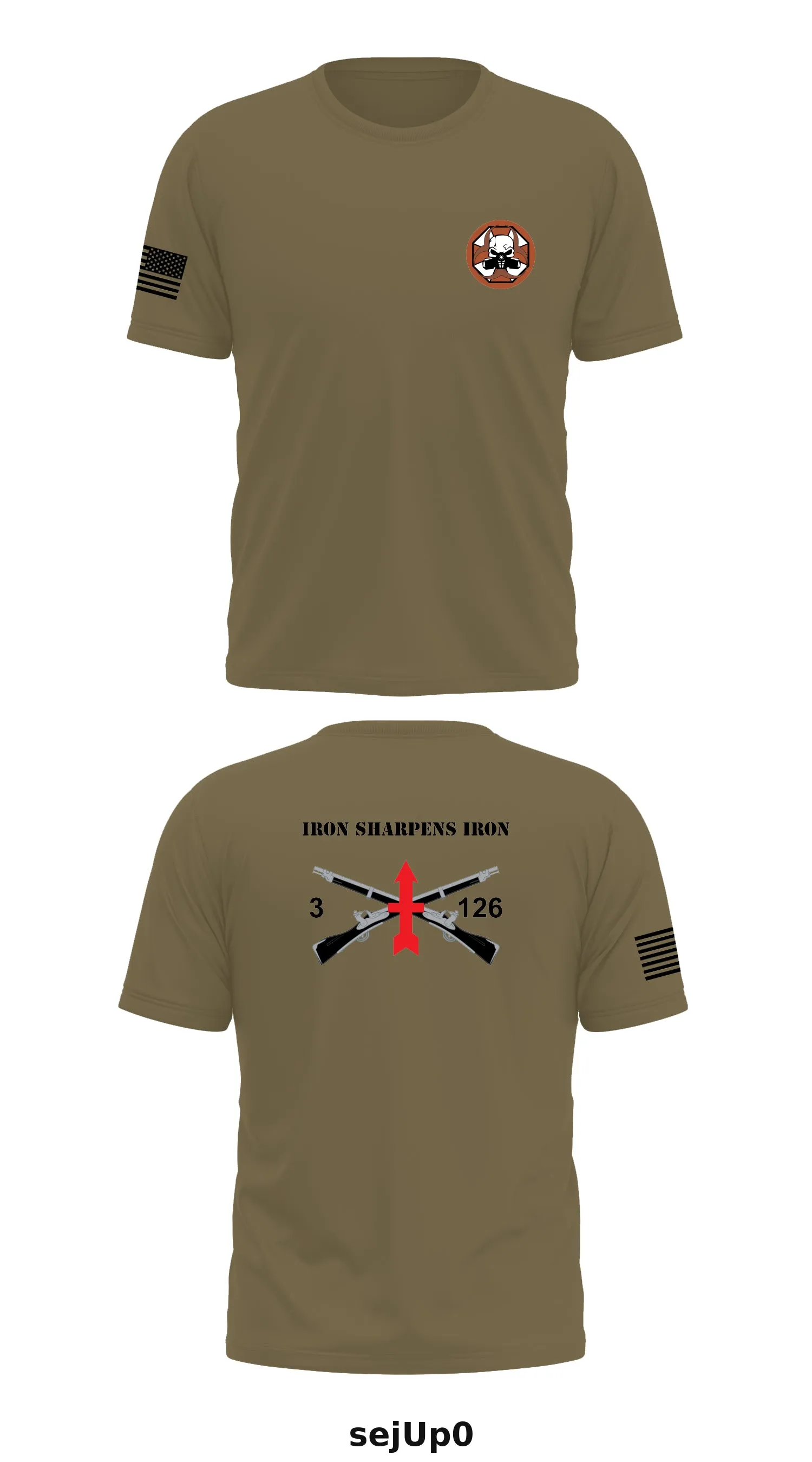 3 BN 126th  Store 1 Core Men's SS Performance Tee - sejUp0