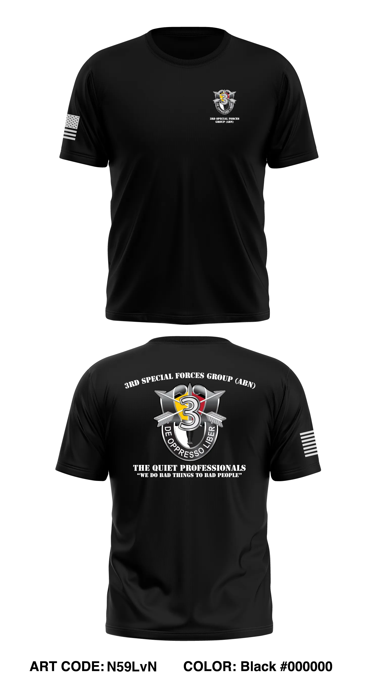 3Rd Special Forces Group (ABN) Store 1 Core Men's SS Performance Tee - N59LvN