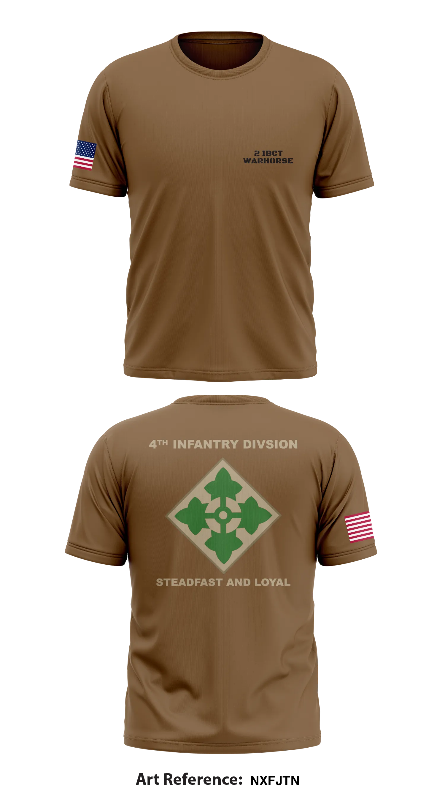 4 infantry division  Store 1 Core Men's SS Performance Tee - nxfJtn
