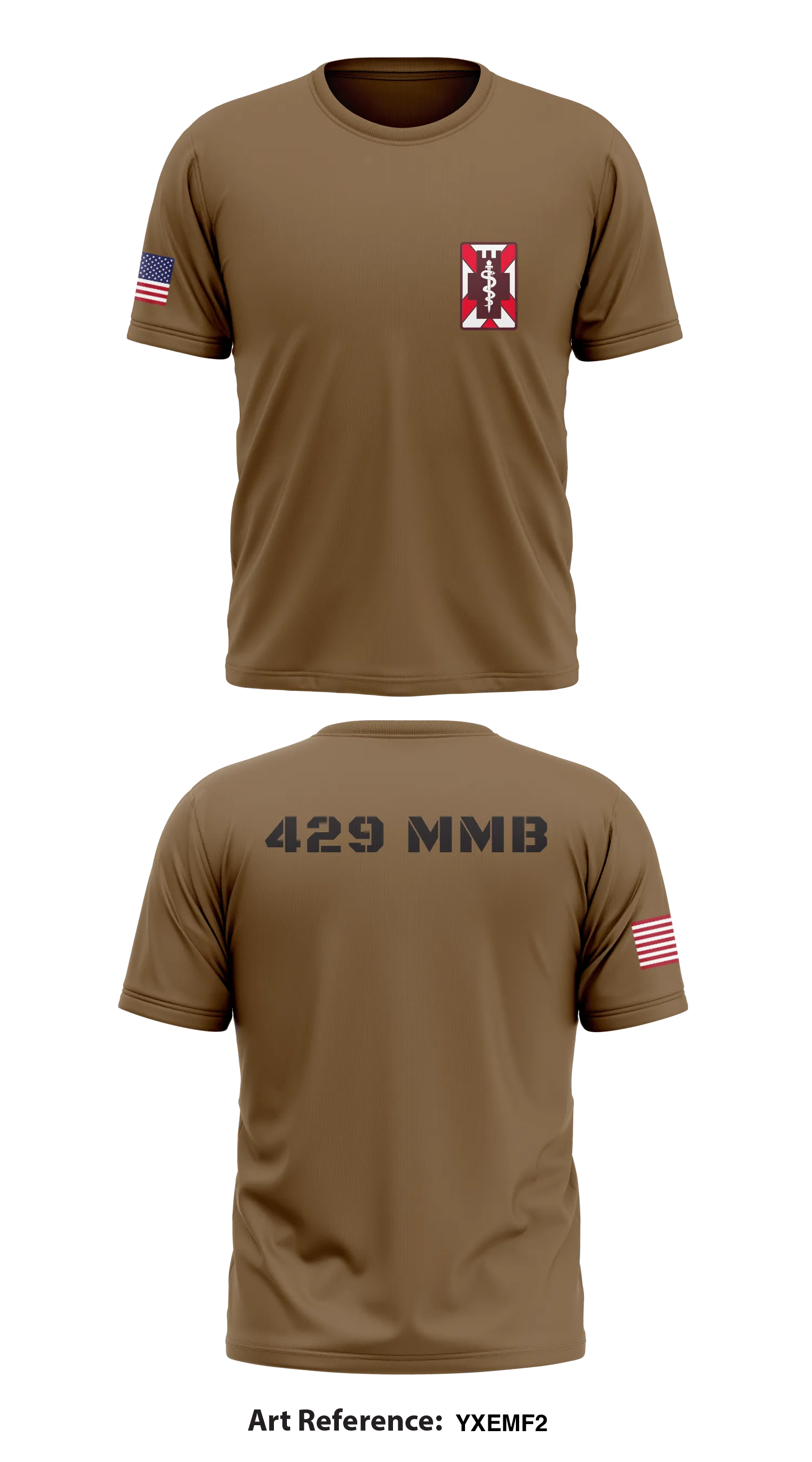 429 MMB Store 1 Core Men's SS Performance Tee - YXemF2
