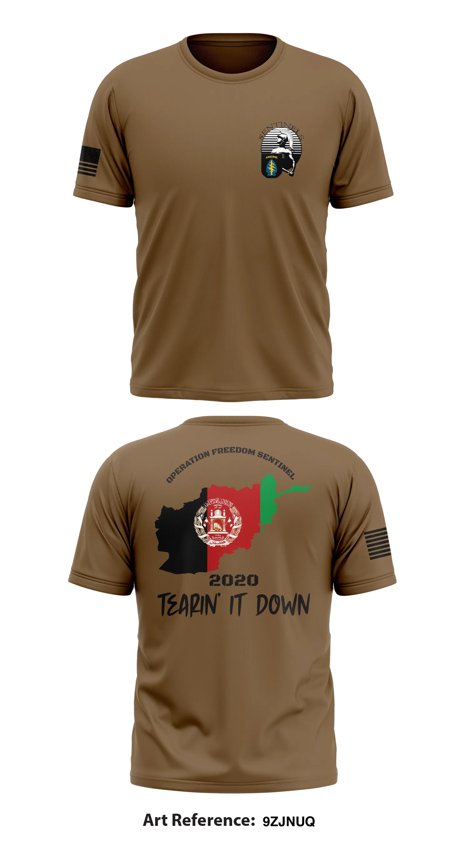 528th Sustainment Brigade Store 1 Core Men's SS Performance Tee - 9ZJNUQ