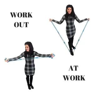 7 Ring Stretch & Resistance Exercise Band Home, Fitness Workout