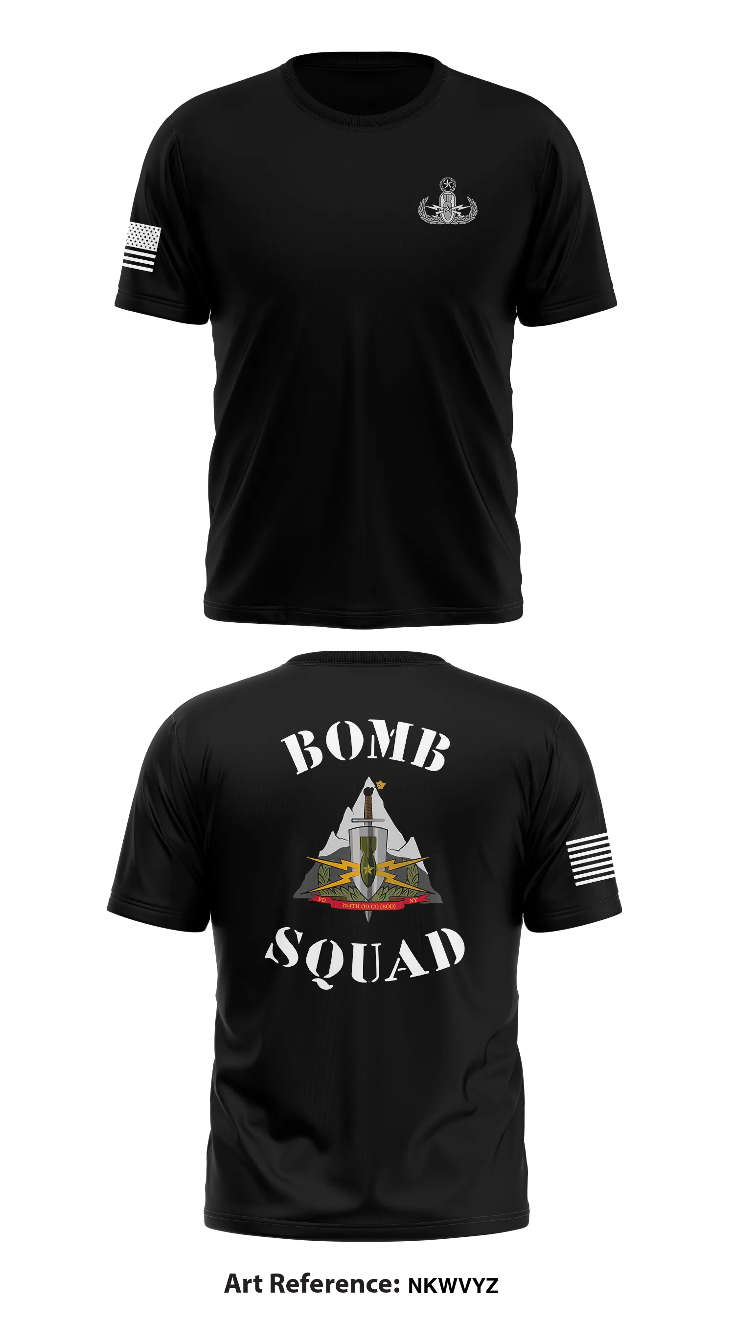 754th OD Co EOD Store 1 Core Men's SS Performance Tee - NkWvYZ