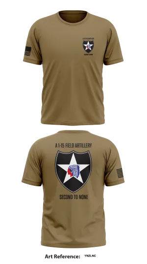 A 1-15 Field Artillery Store 1 Core Men's SS Performance Tee - yNZLNC