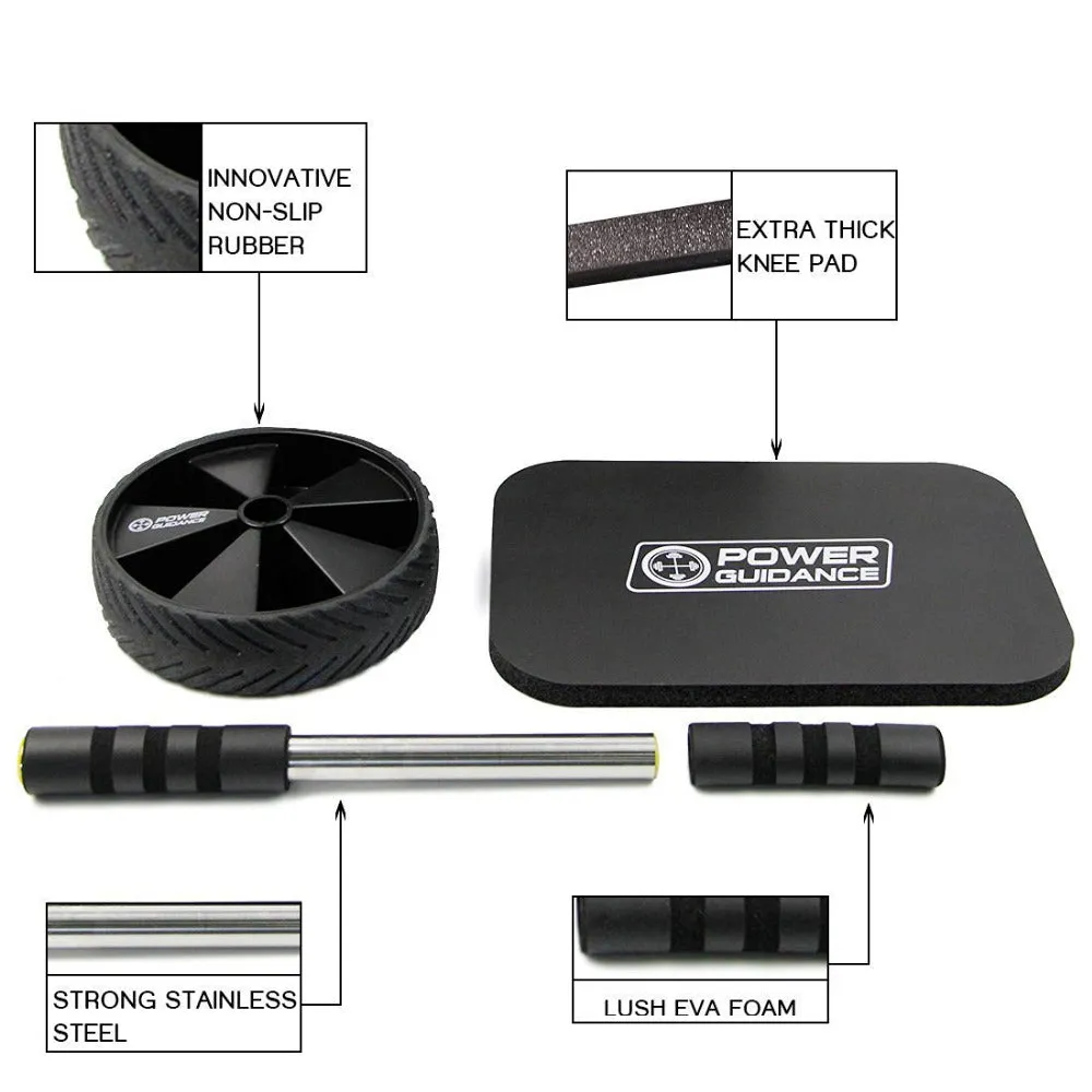AB Roller Wheel Fitness Equipment