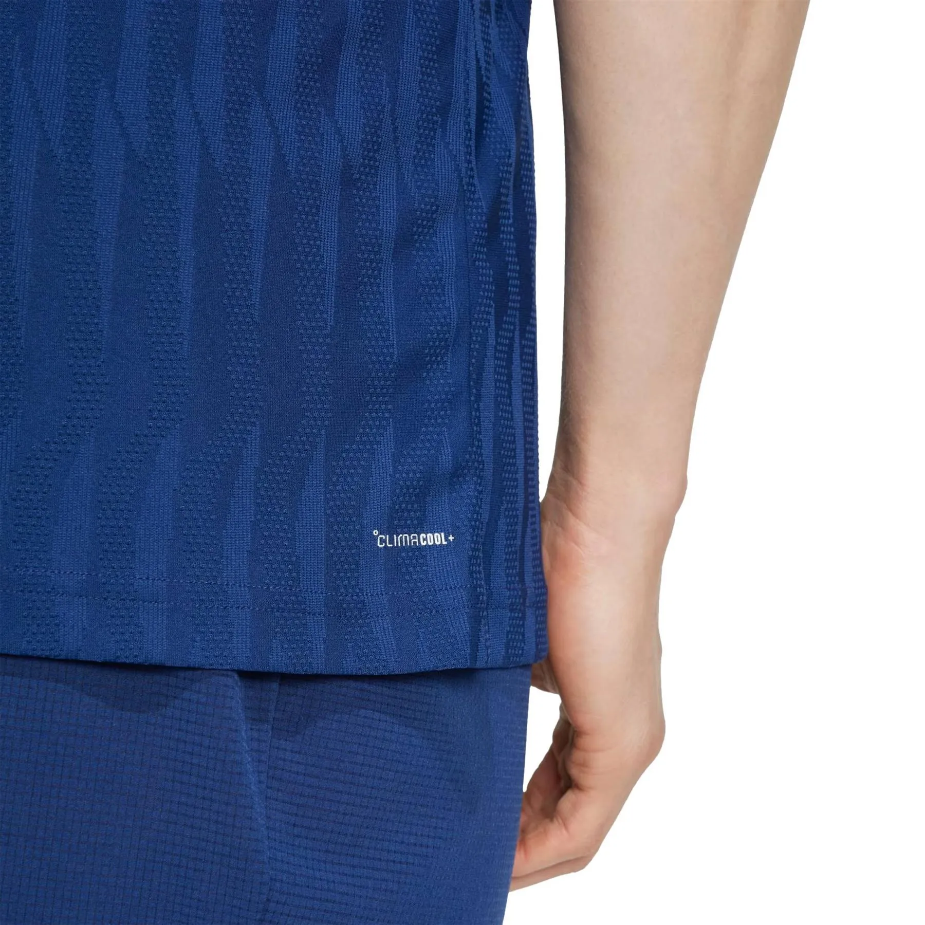 ADIDAS Mens Climacool  Freelift Tennis T-Shirt - Navy