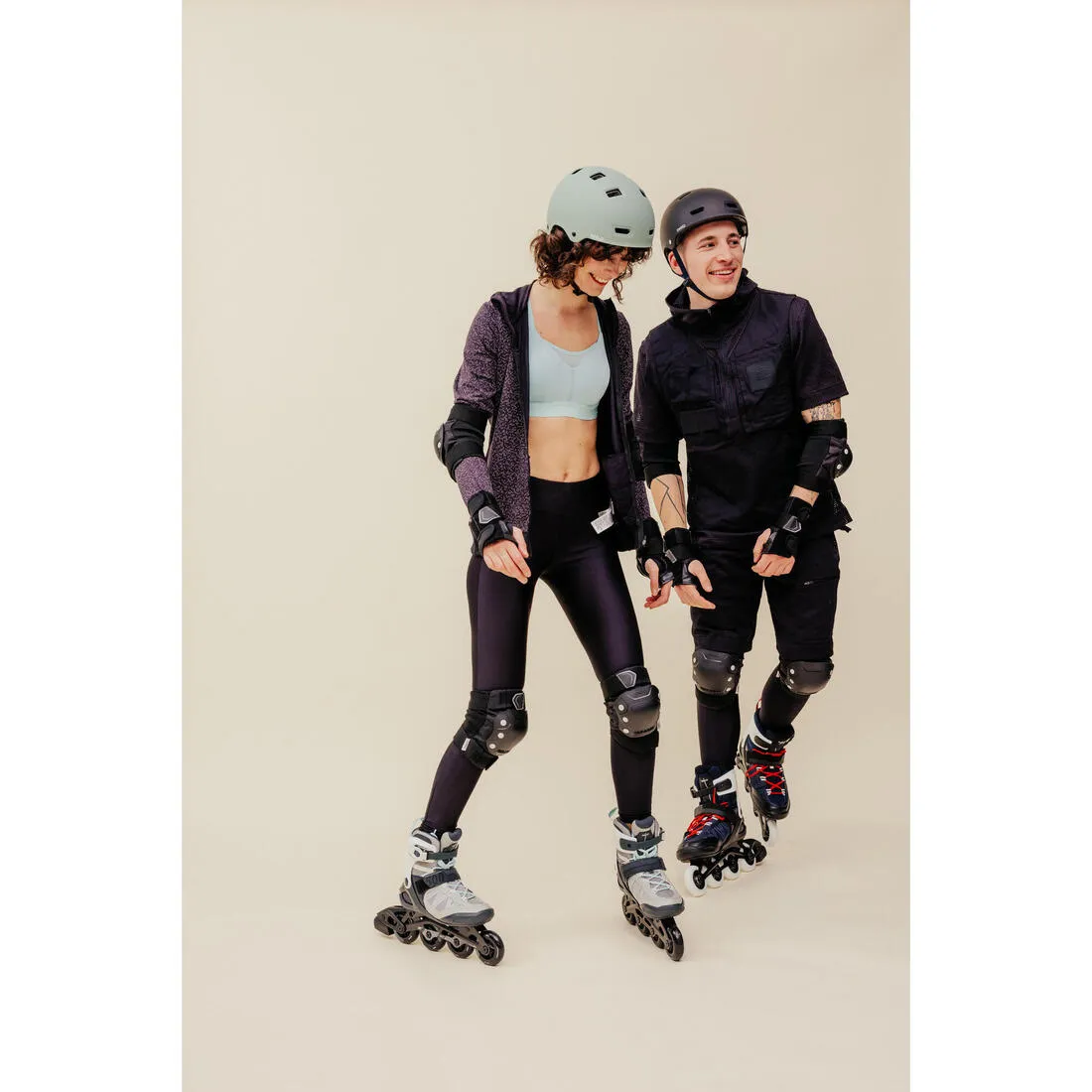 Adult Fitness Inline Skates FIT500 - Peppermint