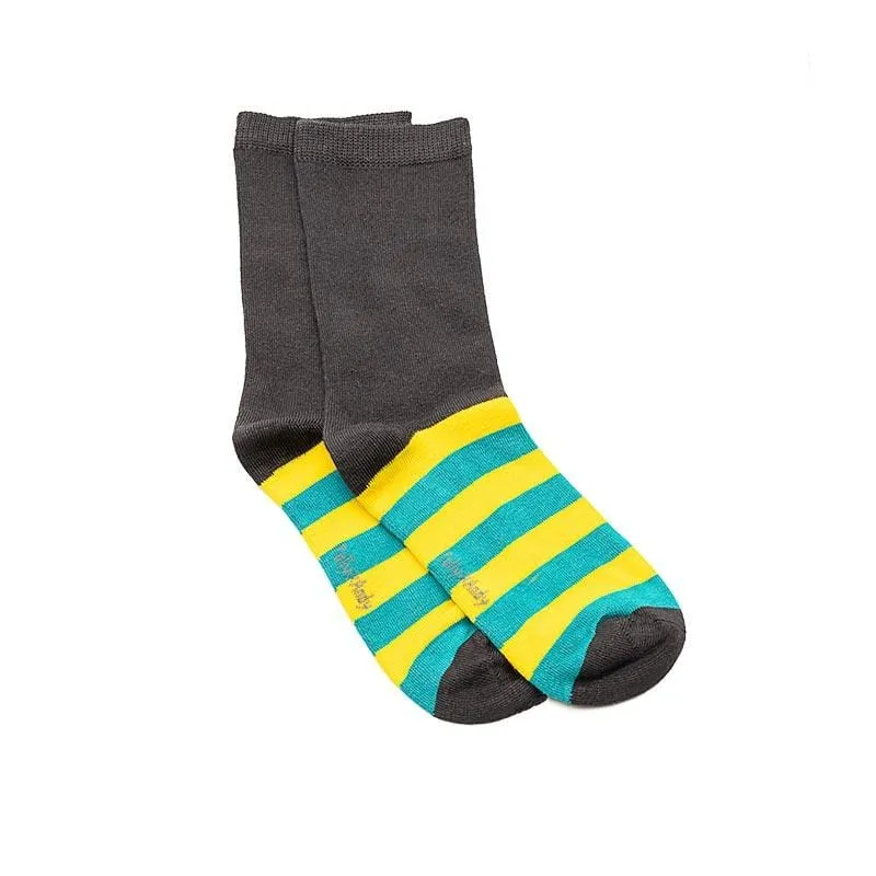 [Adult]Soft Top Bamboo Sneaky Sock Grey