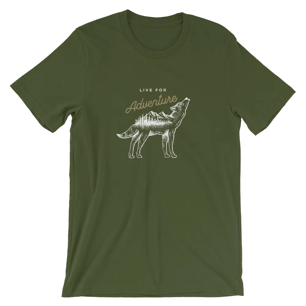 Adventure Wolf T-Shirt // 6 colors