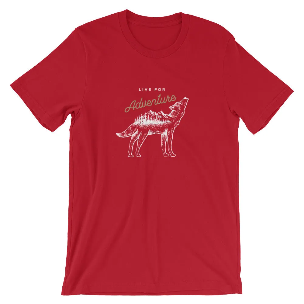 Adventure Wolf T-Shirt // 6 colors