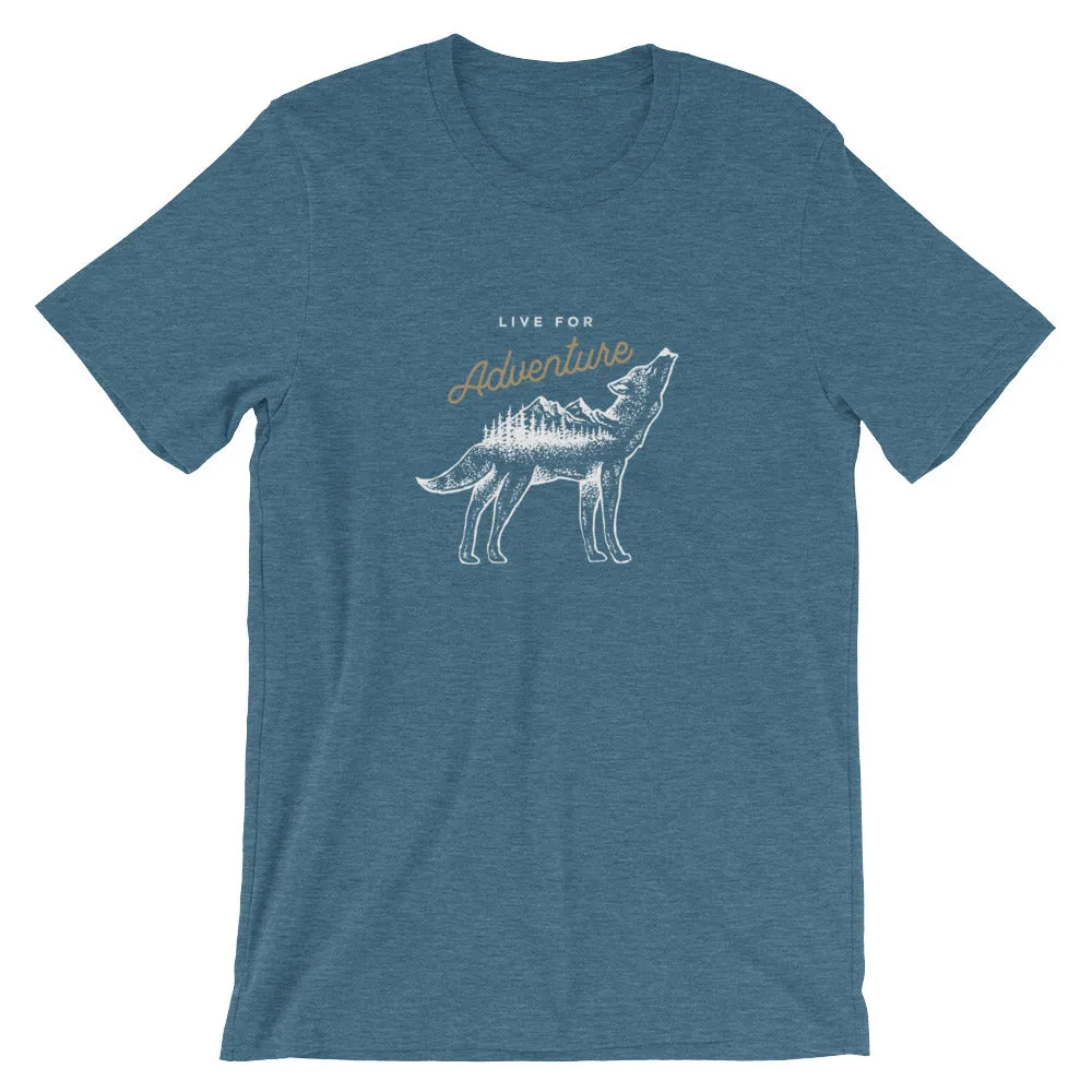 Adventure Wolf T-Shirt // 6 colors