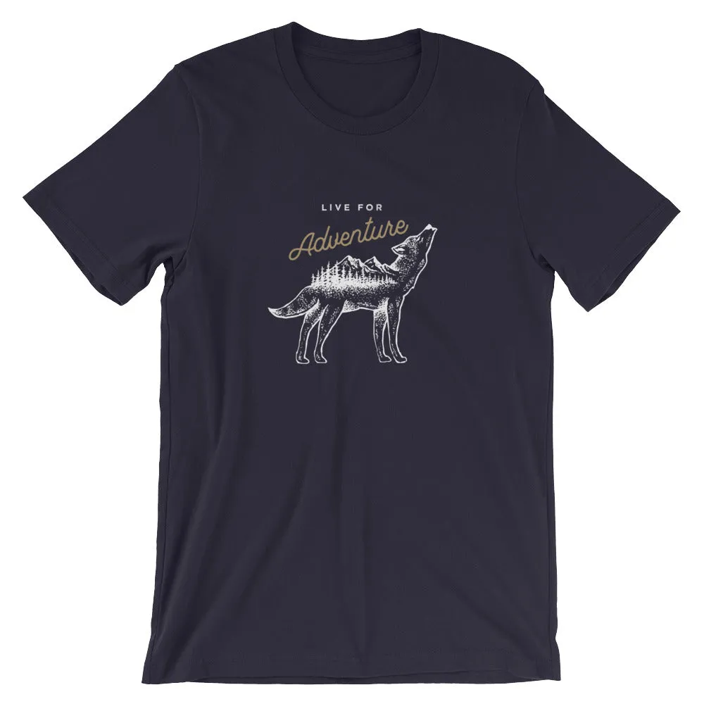 Adventure Wolf T-Shirt // 6 colors
