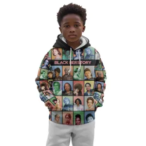 Afro Black Herstory Kid Hoodie African Women History DT03