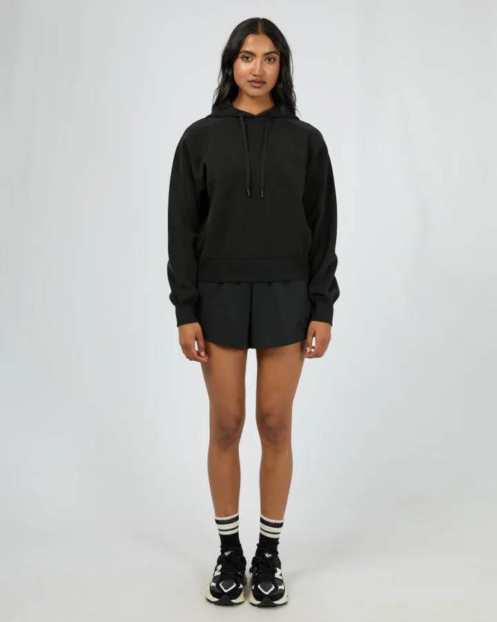 All About Eve Luxe Active Crop Hoodie - Black