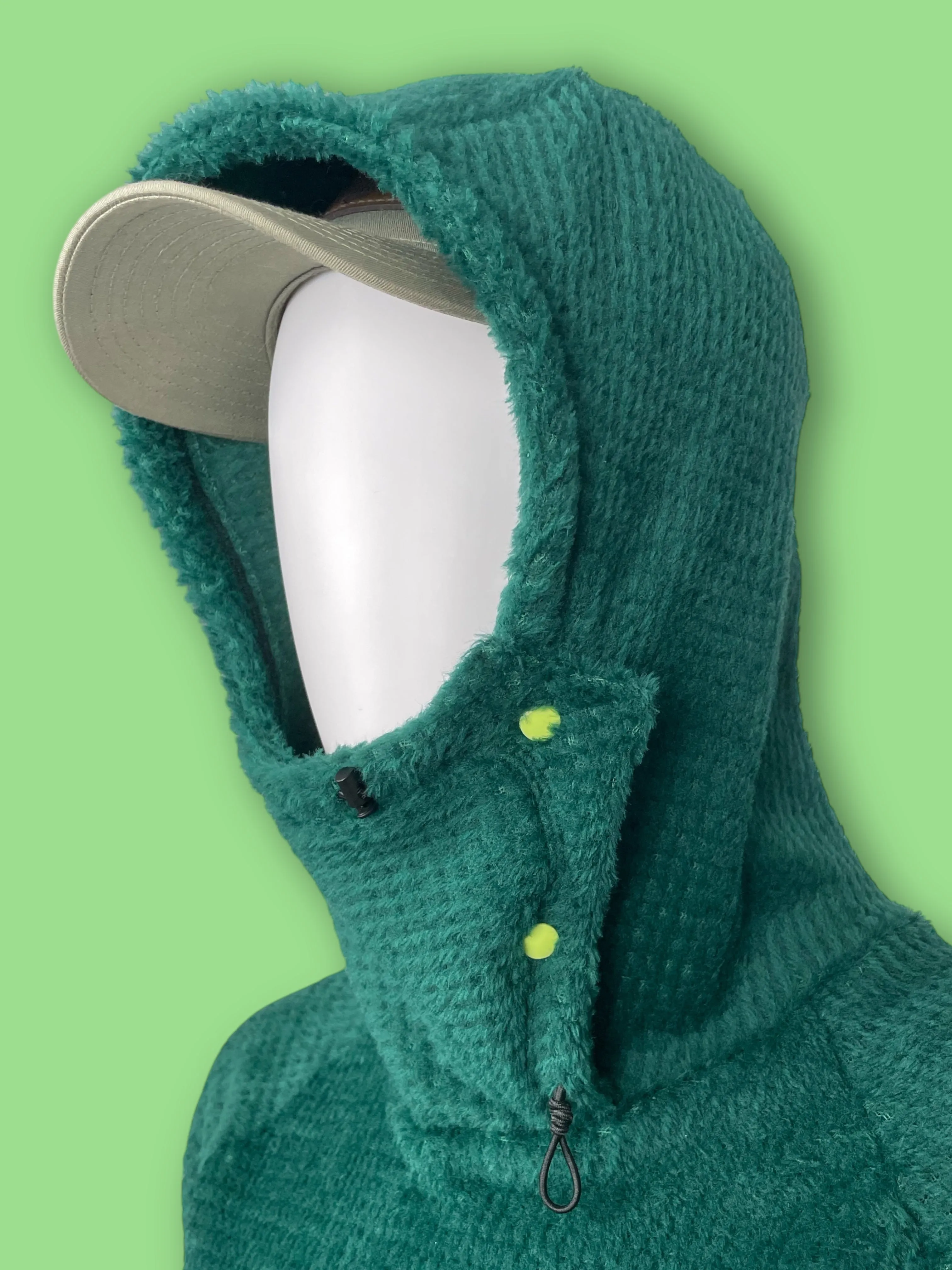 Alpha Direct Rip-Back Hoodie 190 | Pine Green