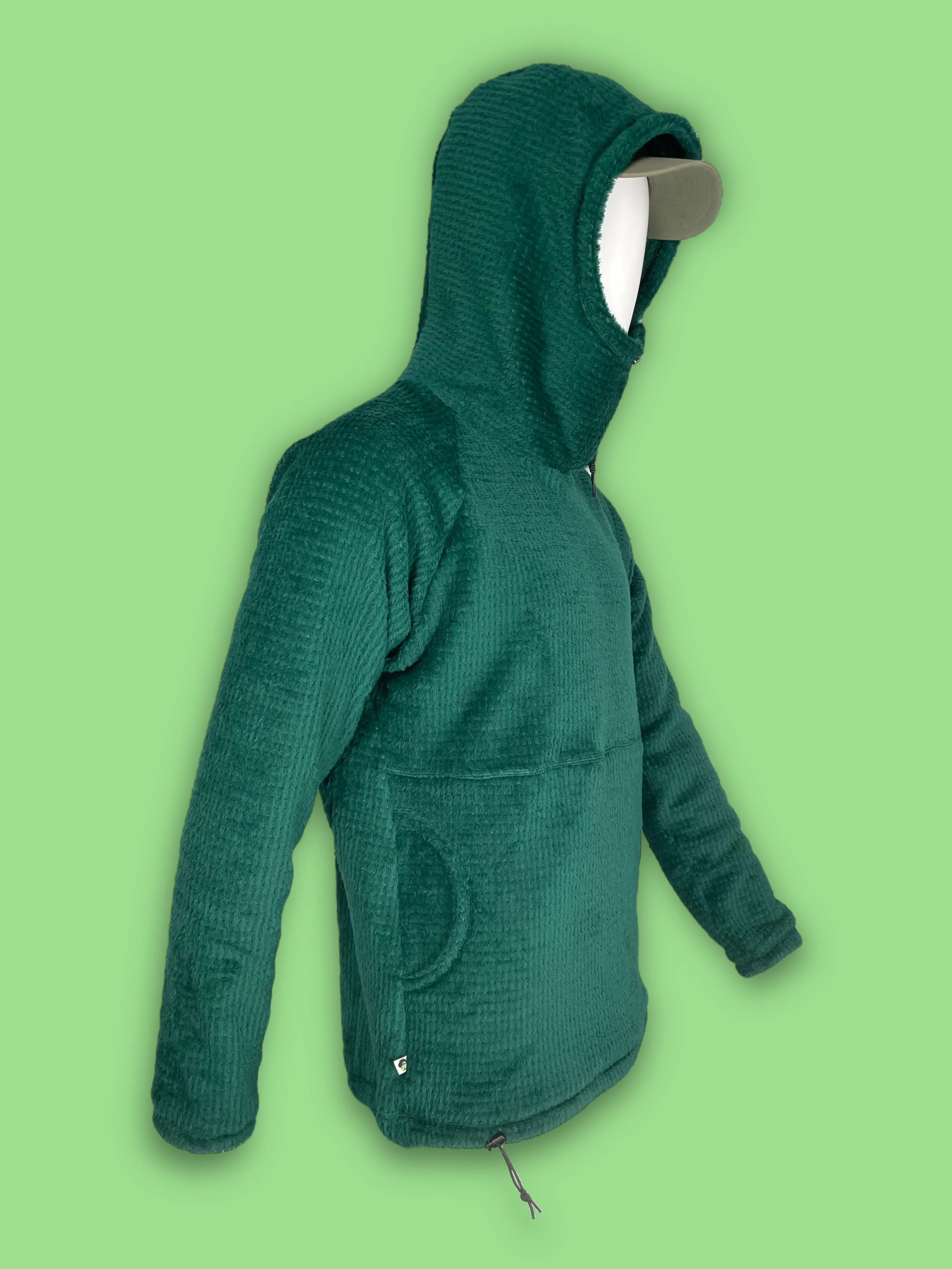 Alpha Direct Rip-Back Hoodie 190 | Pine Green