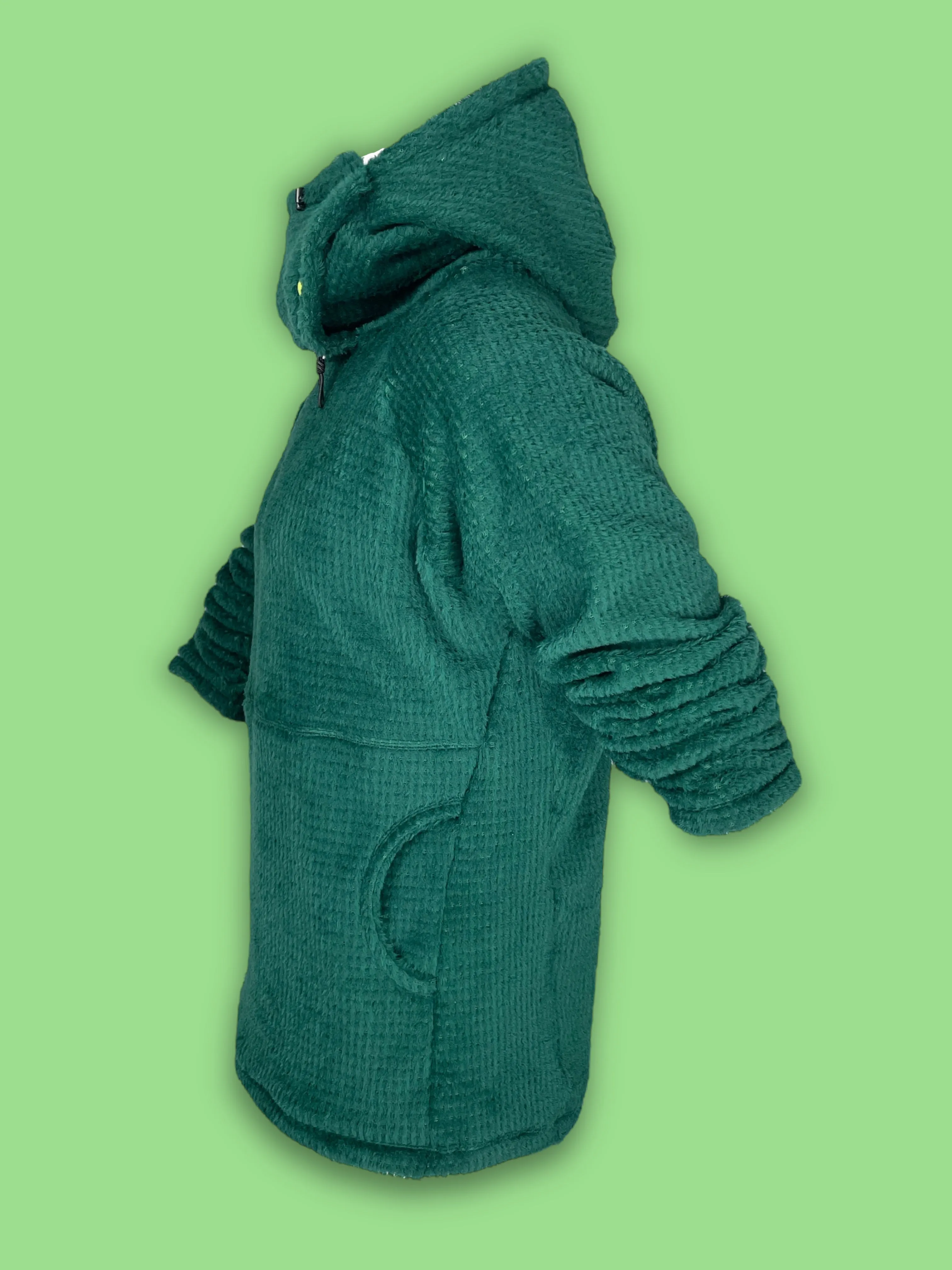 Alpha Direct Rip-Back Hoodie 190 | Pine Green