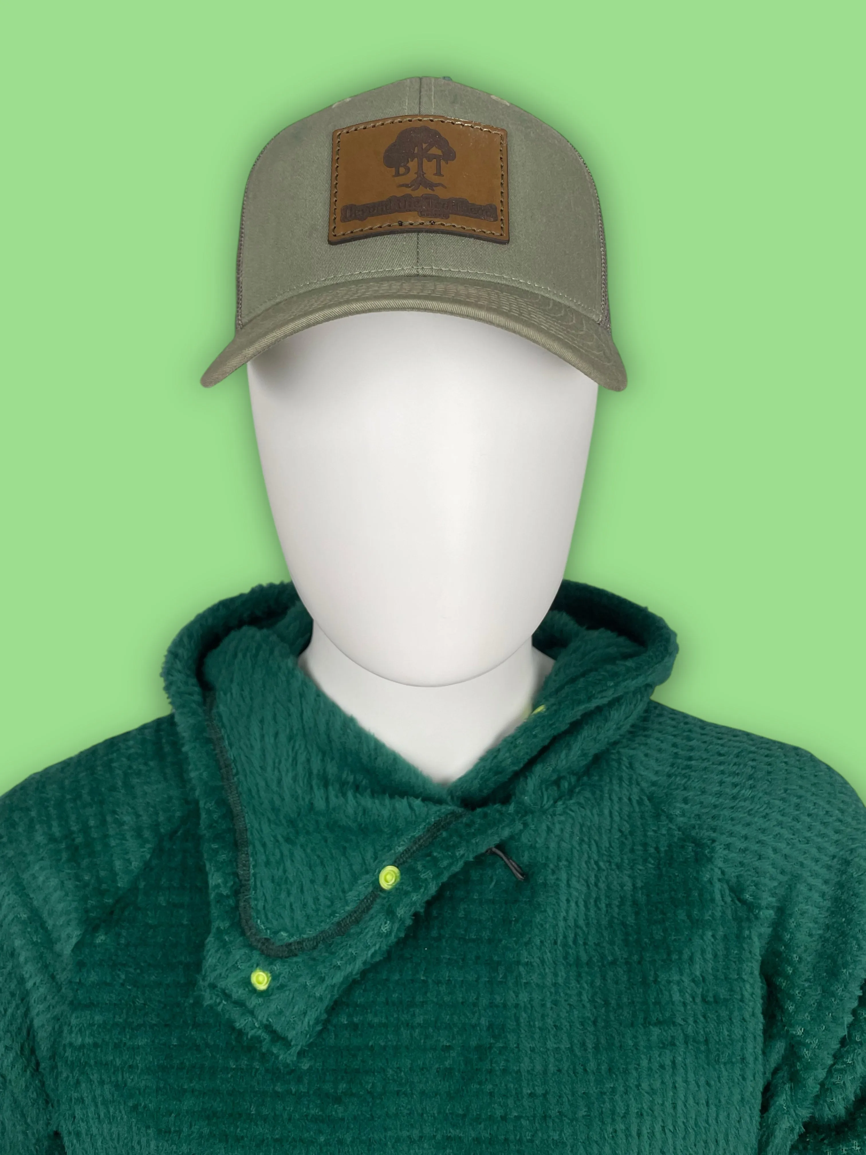 Alpha Direct Rip-Back Hoodie 190 | Pine Green