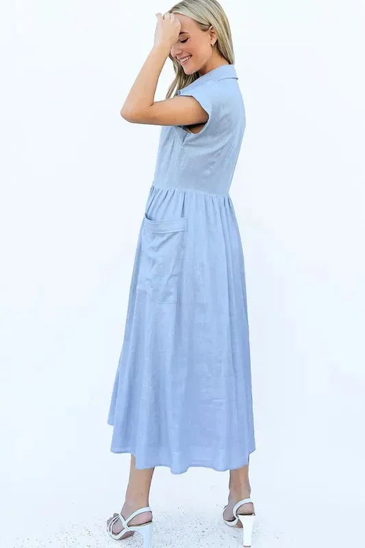 Always on Time Shirt Dress
