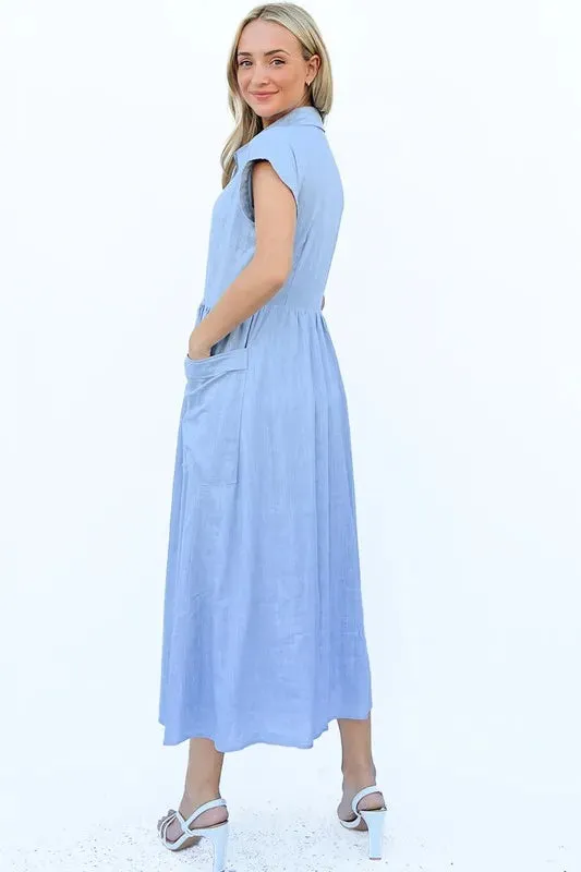 Always on Time Shirt Dress