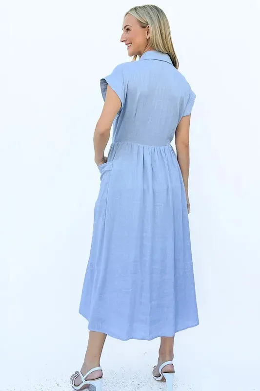 Always on Time Shirt Dress
