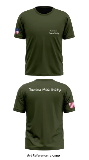 American Pride Artistry Store 1 Core Men's SS Performance Tee - 37jnbD