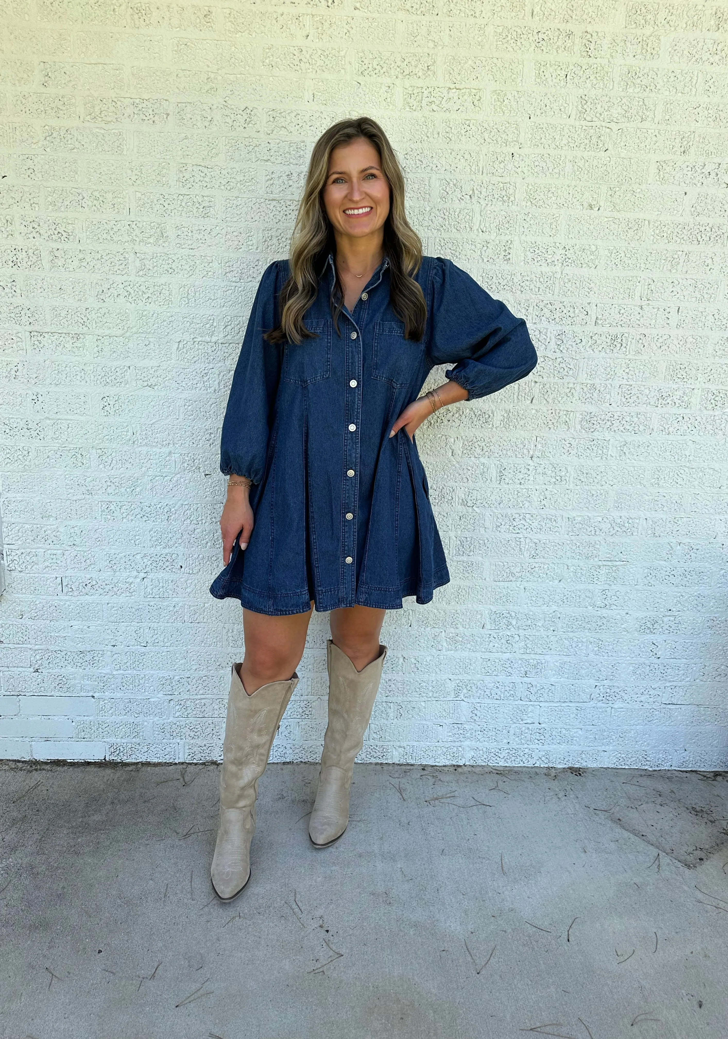 Anchor Down Dress