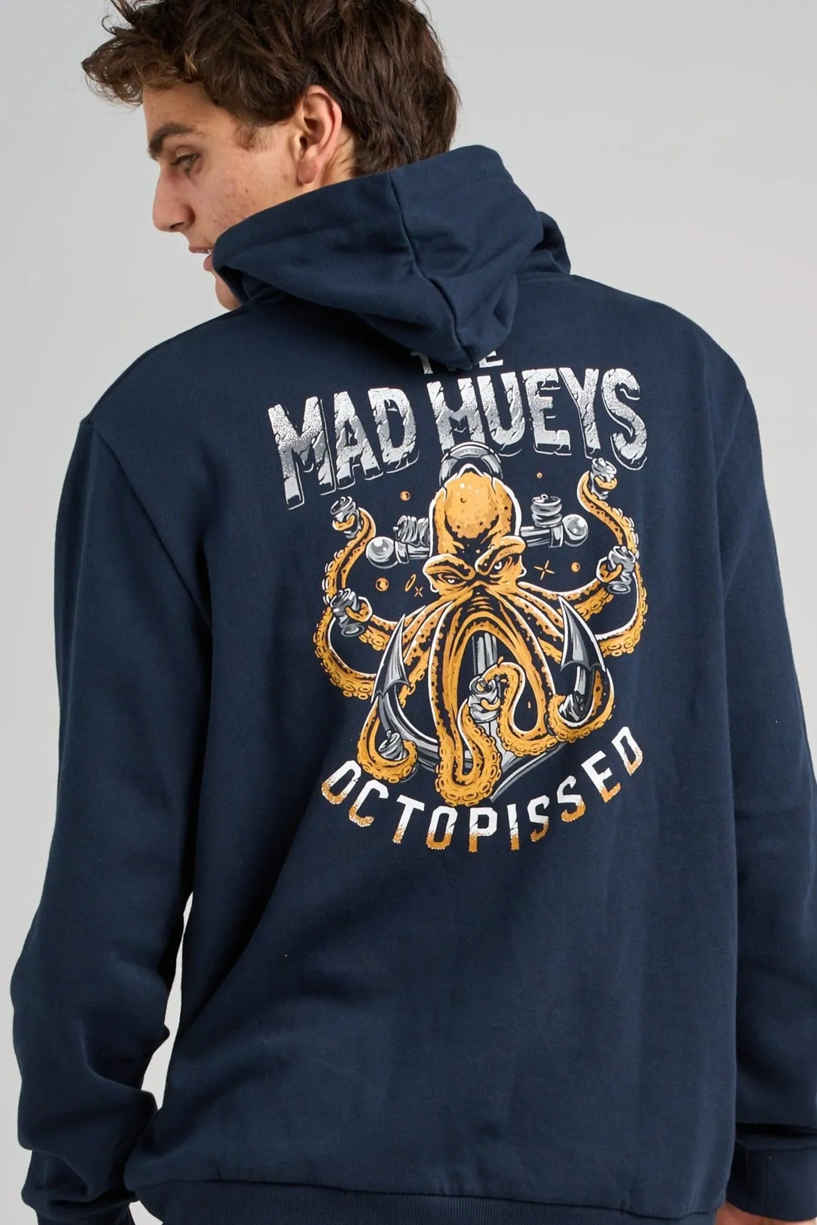 Anchor Octopissed Hooded Pullover