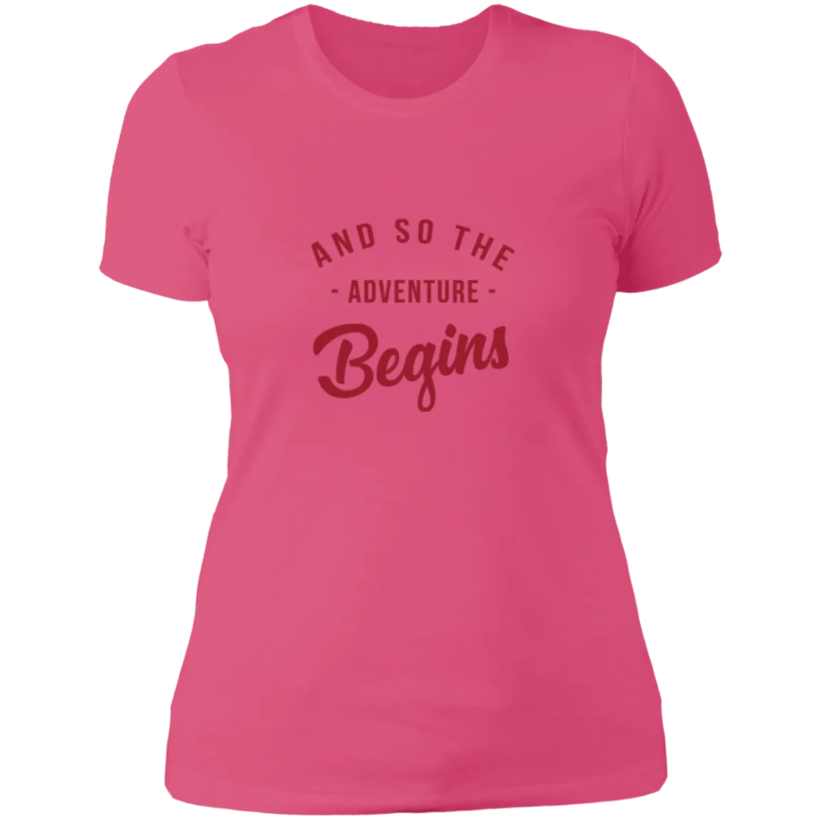 And So the Adventure Begins - Women's Tee