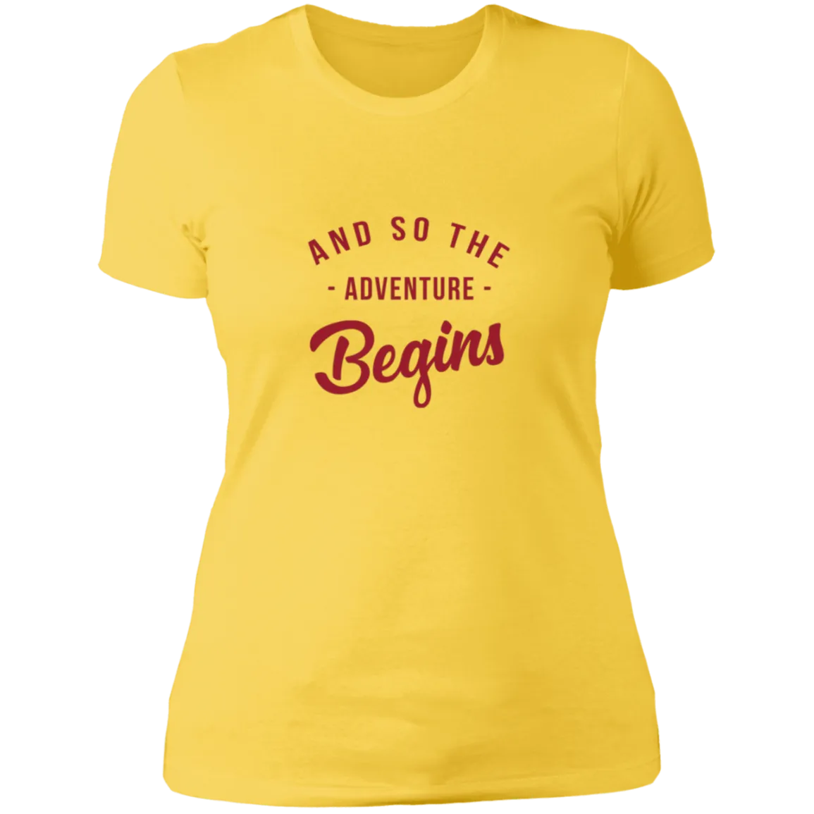 And So the Adventure Begins - Women's Tee