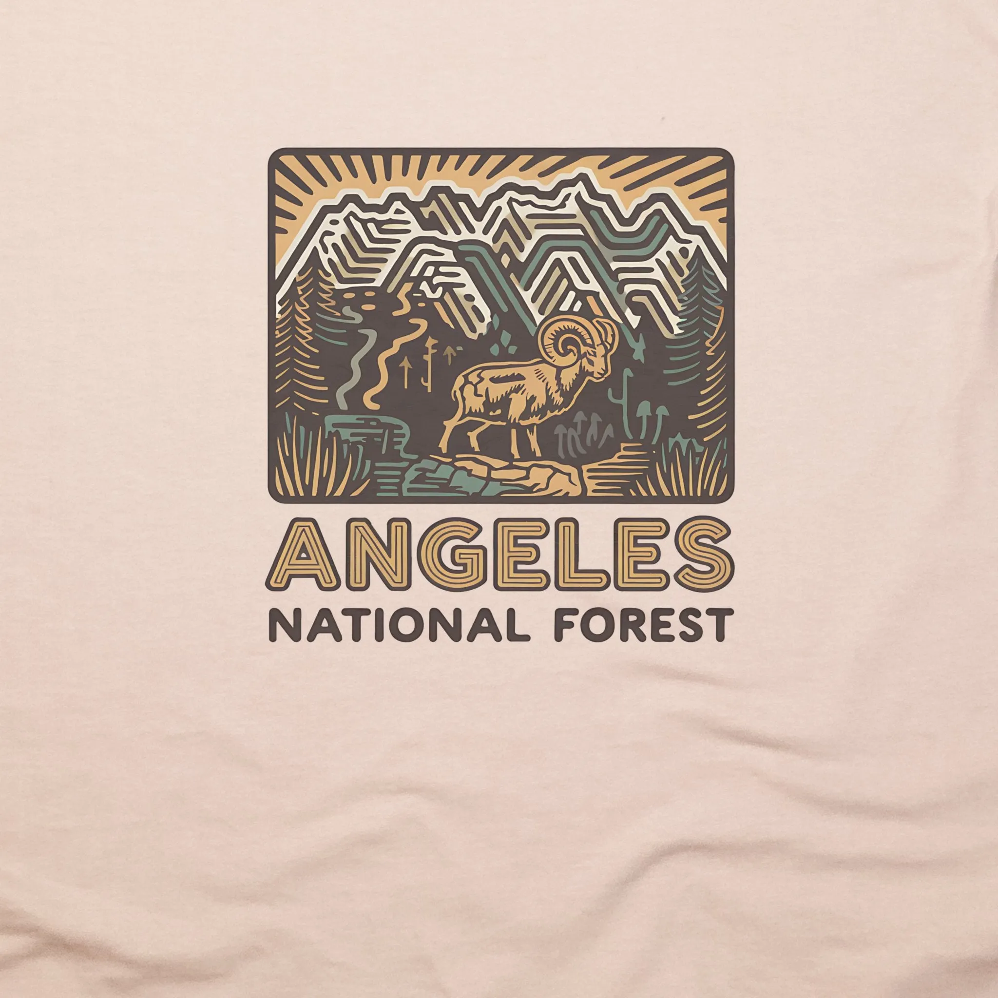 Angeles National Forest Vintage T-Shirt