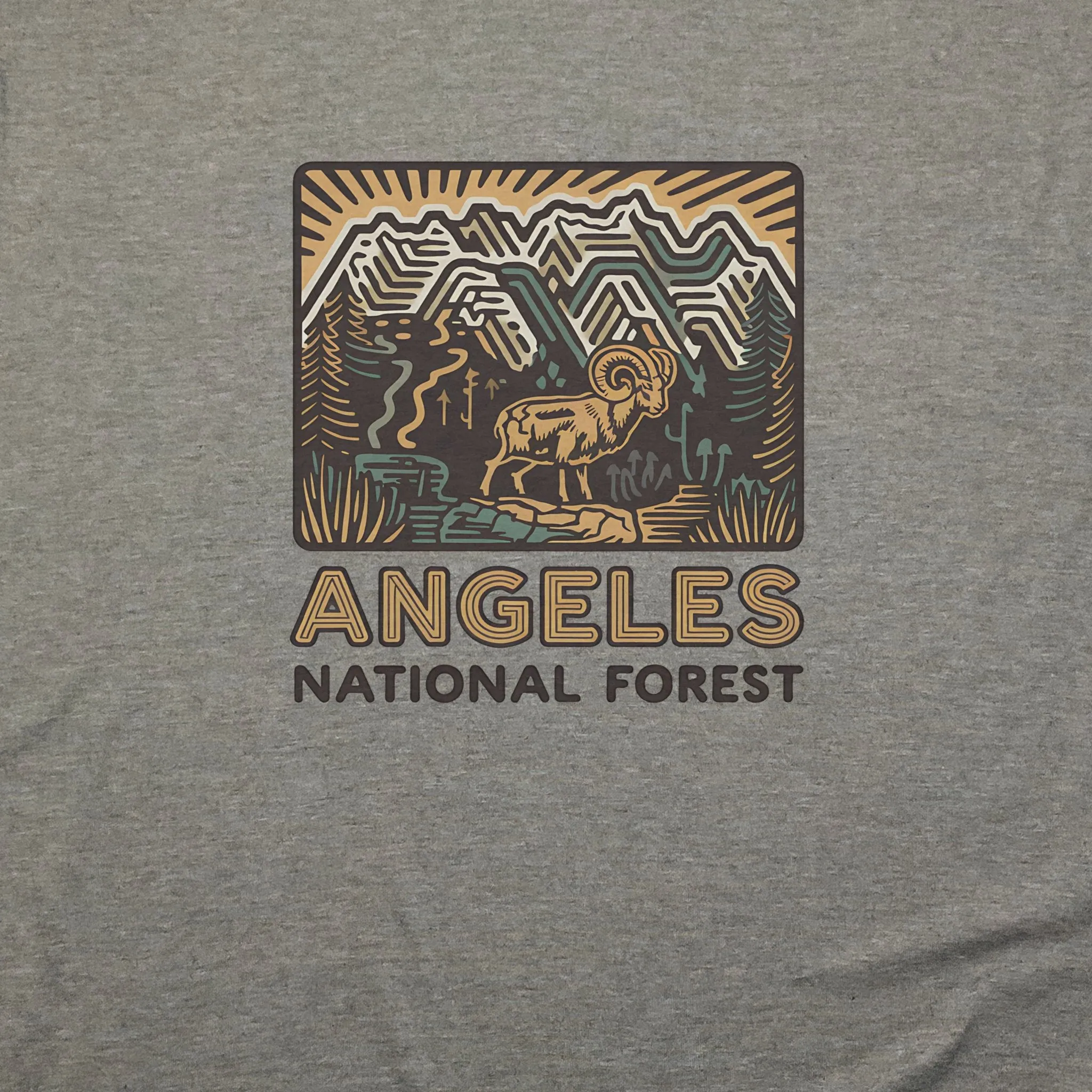 Angeles National Forest Vintage T-Shirt