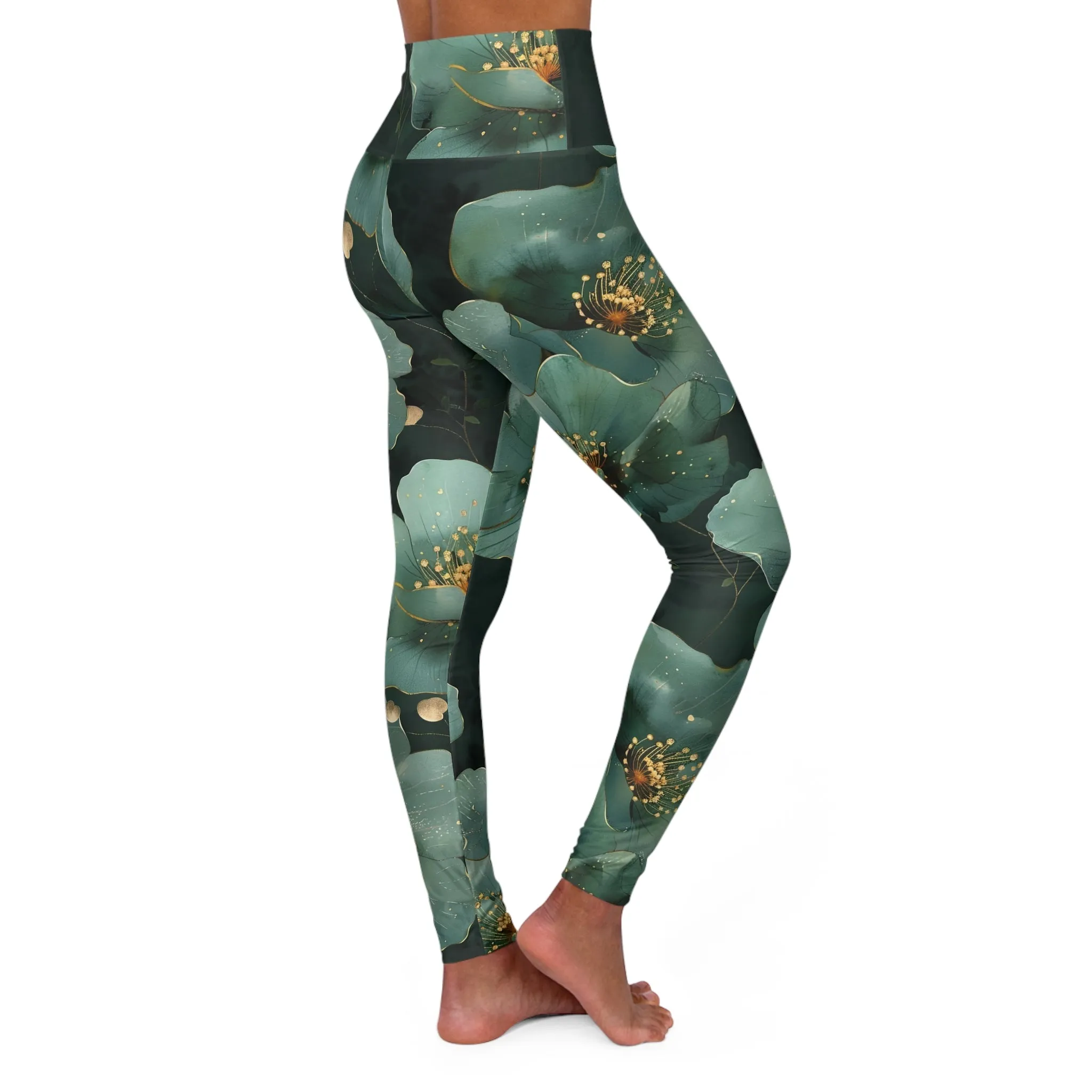Aurora Bliss High Waisted Yoga Leggings - Comfortable & Stylish Activewear for Fitness Lovers