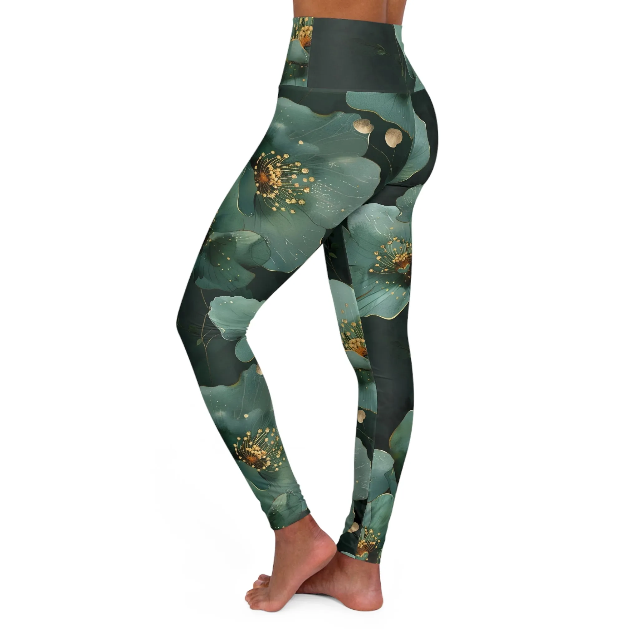 Aurora Bliss High Waisted Yoga Leggings - Comfortable & Stylish Activewear for Fitness Lovers