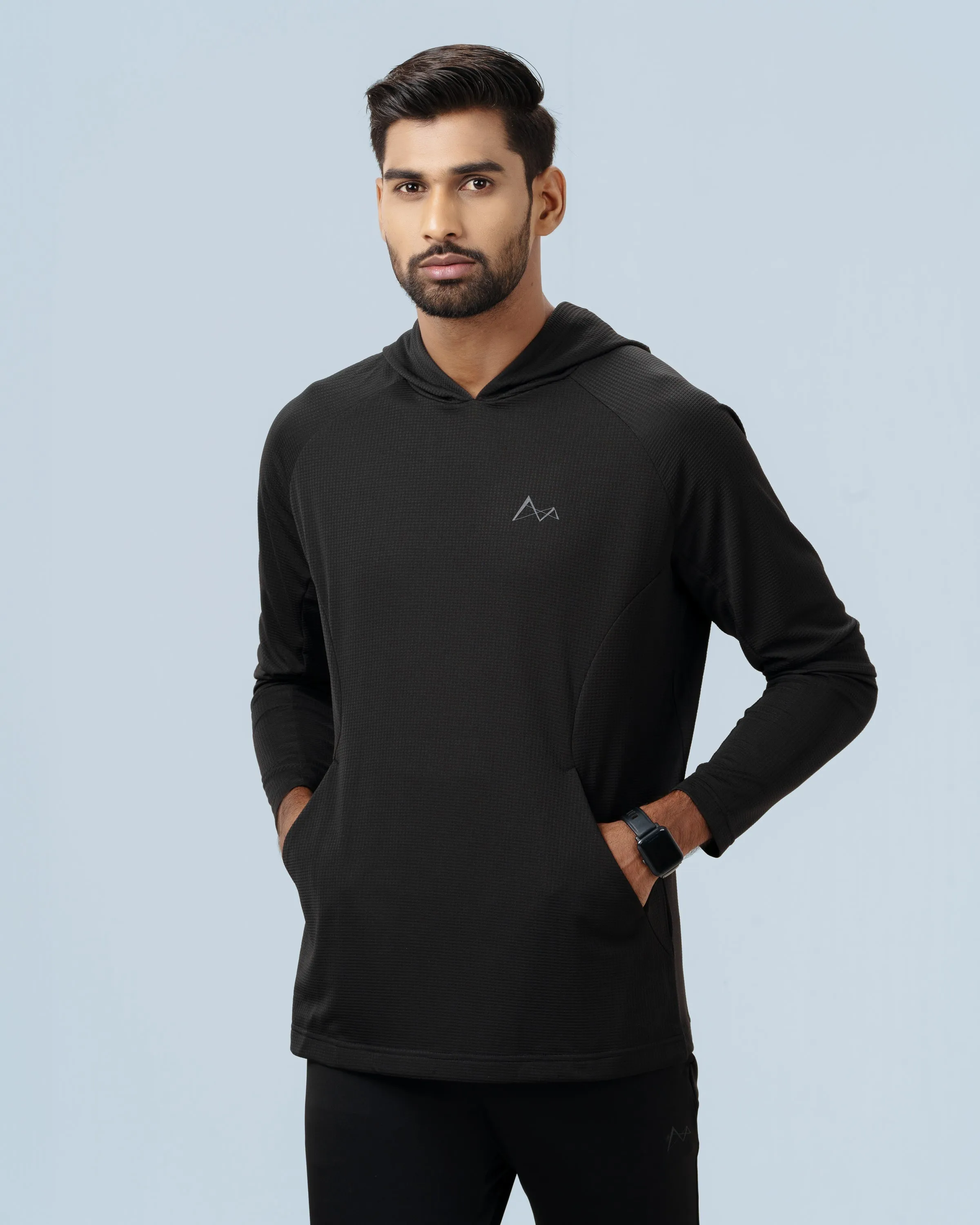 Avant-garde Lightweight Pullover Hoodie