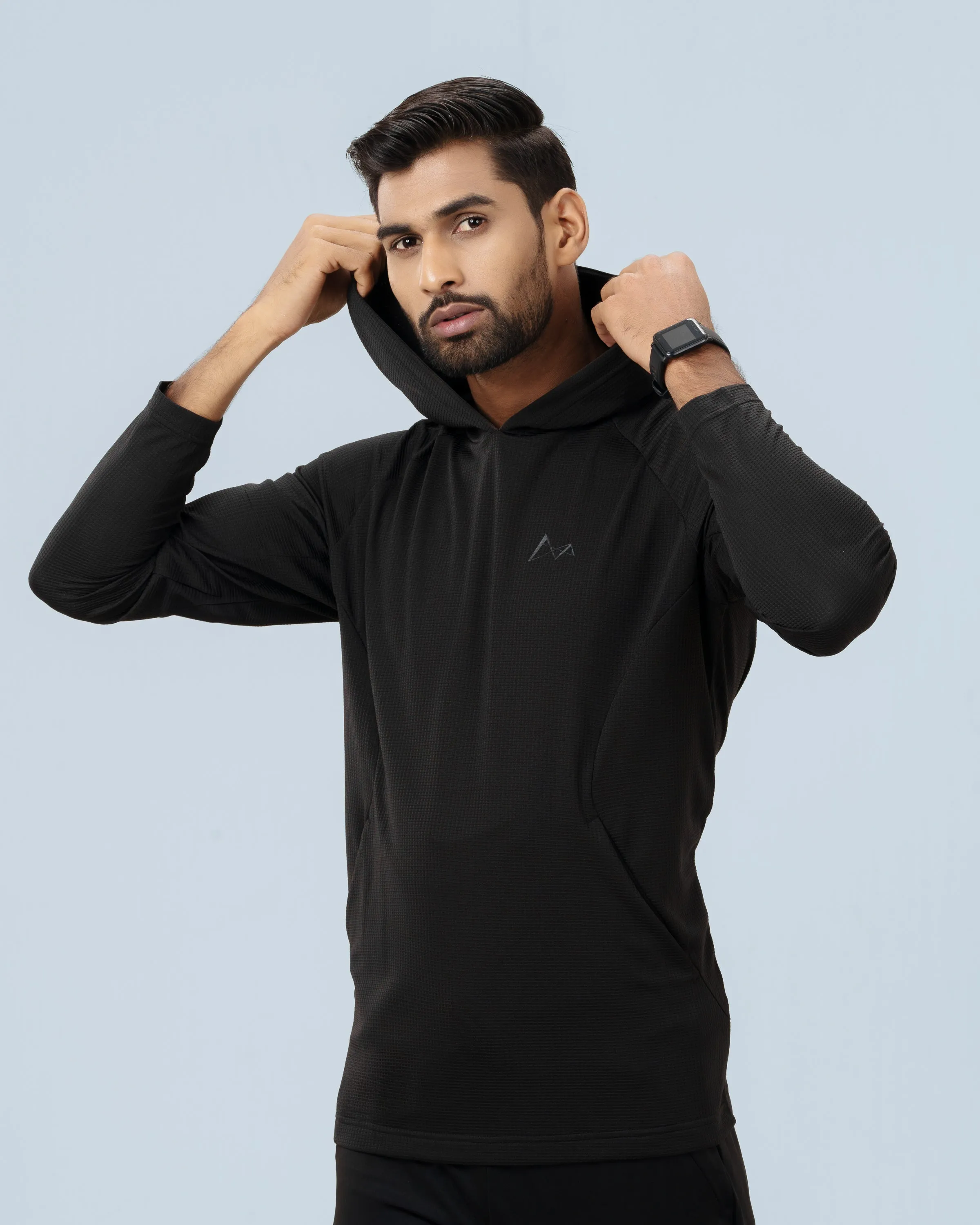 Avant-garde Lightweight Pullover Hoodie