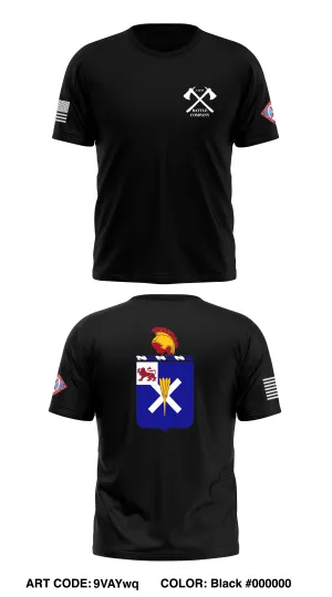 B Co, 1st BN, 32ND INFANTRY REGIMENT Store 1 Core Men's SS Performance Tee - 9VAYwq