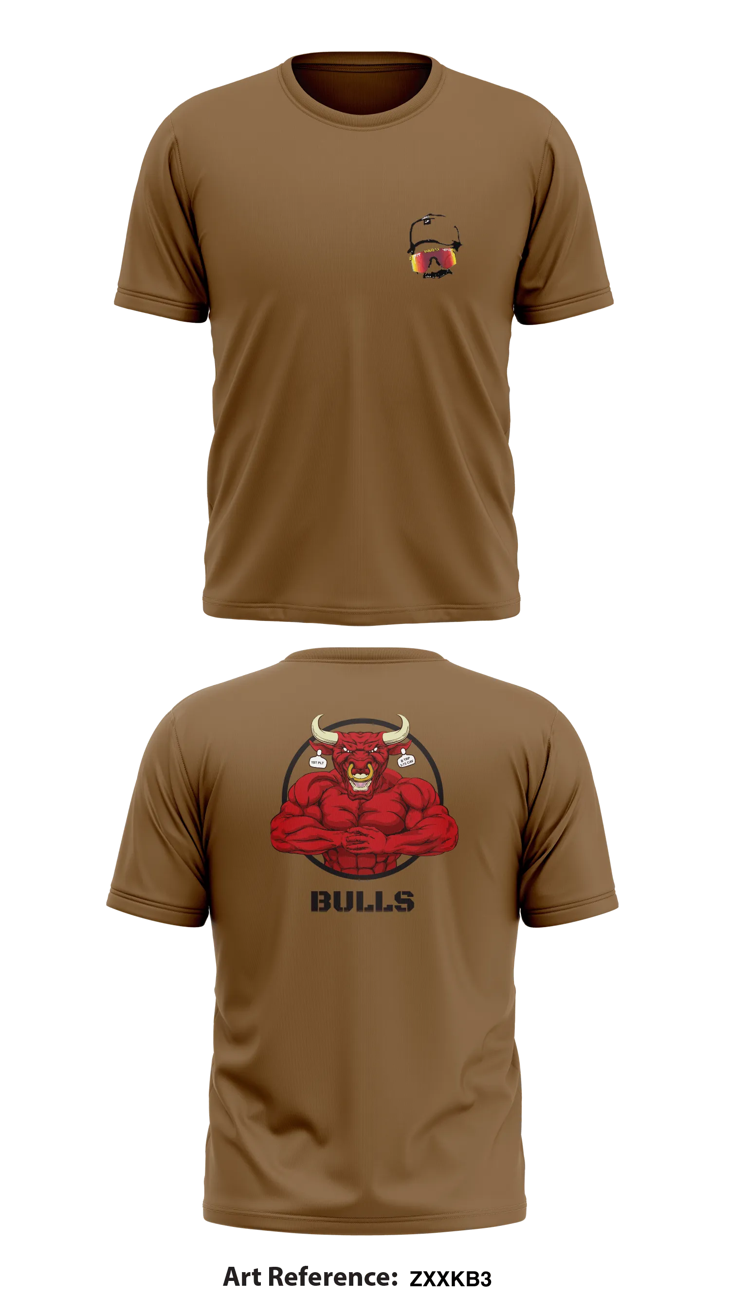 B Troop 3-73 CAV Store 1 Core Men's SS Performance Tee - ZxXkB3