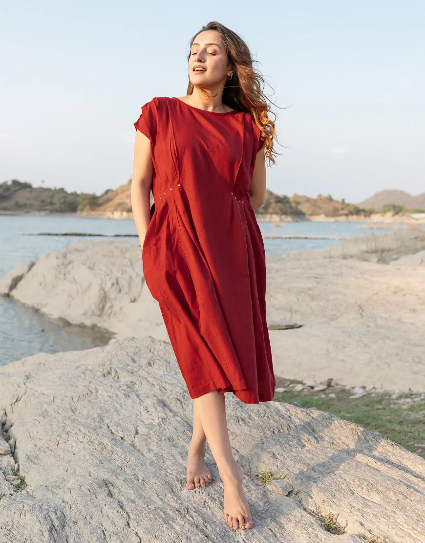 Baked Red Dress