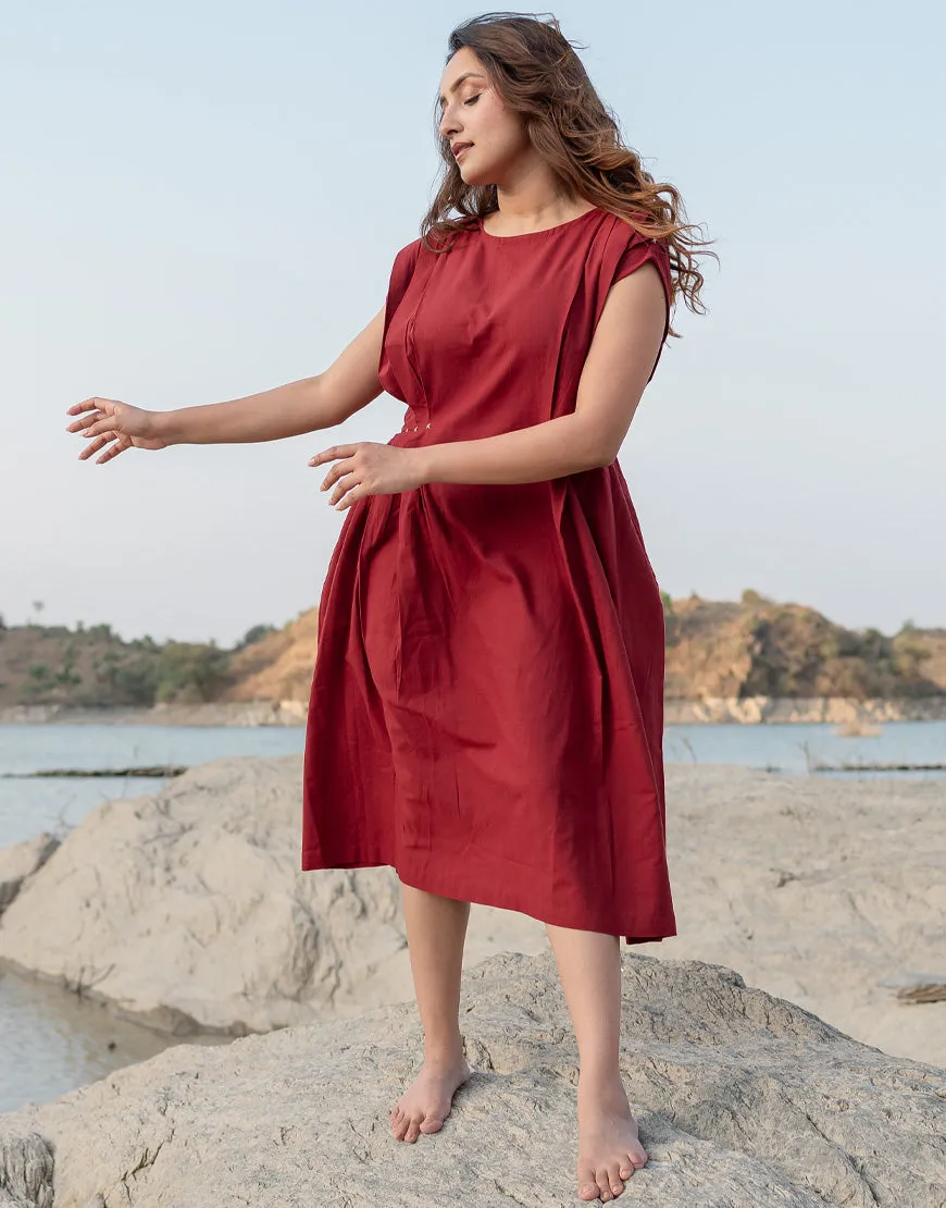 Baked Red Dress