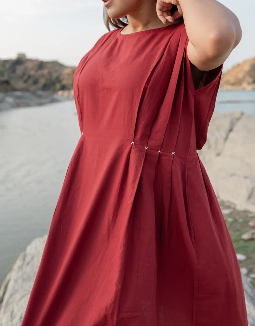 Baked Red Dress