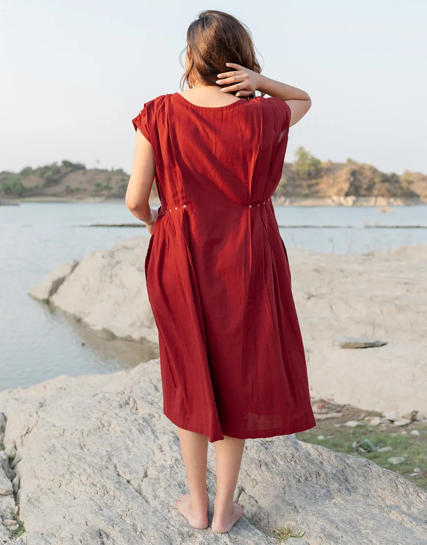 Baked Red Dress